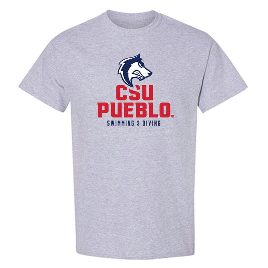 CSU Pueblo - NCAA Women's Swimming & Diving : Laci Denn - T-Shirt-0
