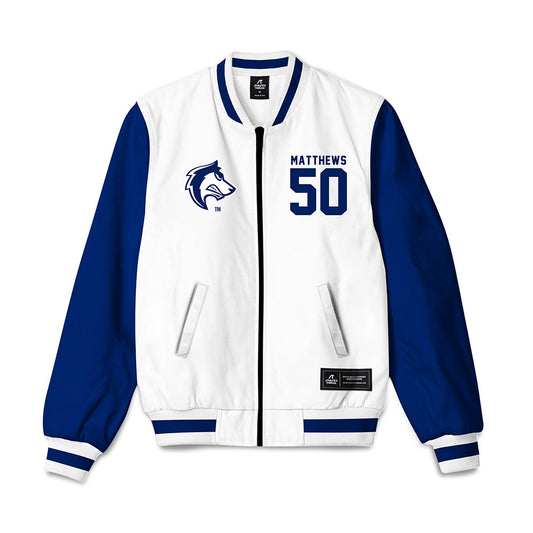 CSU Pueblo - NCAA Football : Jessie Matthews - Bomber Jacket-0