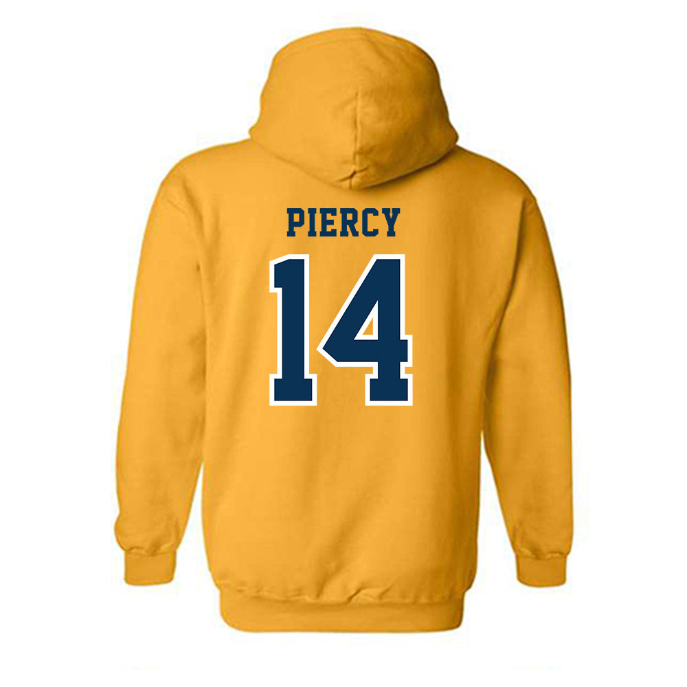 Coppin State - NCAA Men's Basketball : Jamari Piercy - Classic Shersey Hooded Sweatshirt-1