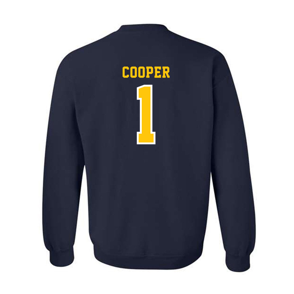 Coppin State - NCAA Women's Basketball : Delaney Cooper - Classic Shersey Crewneck Sweatshirt-1