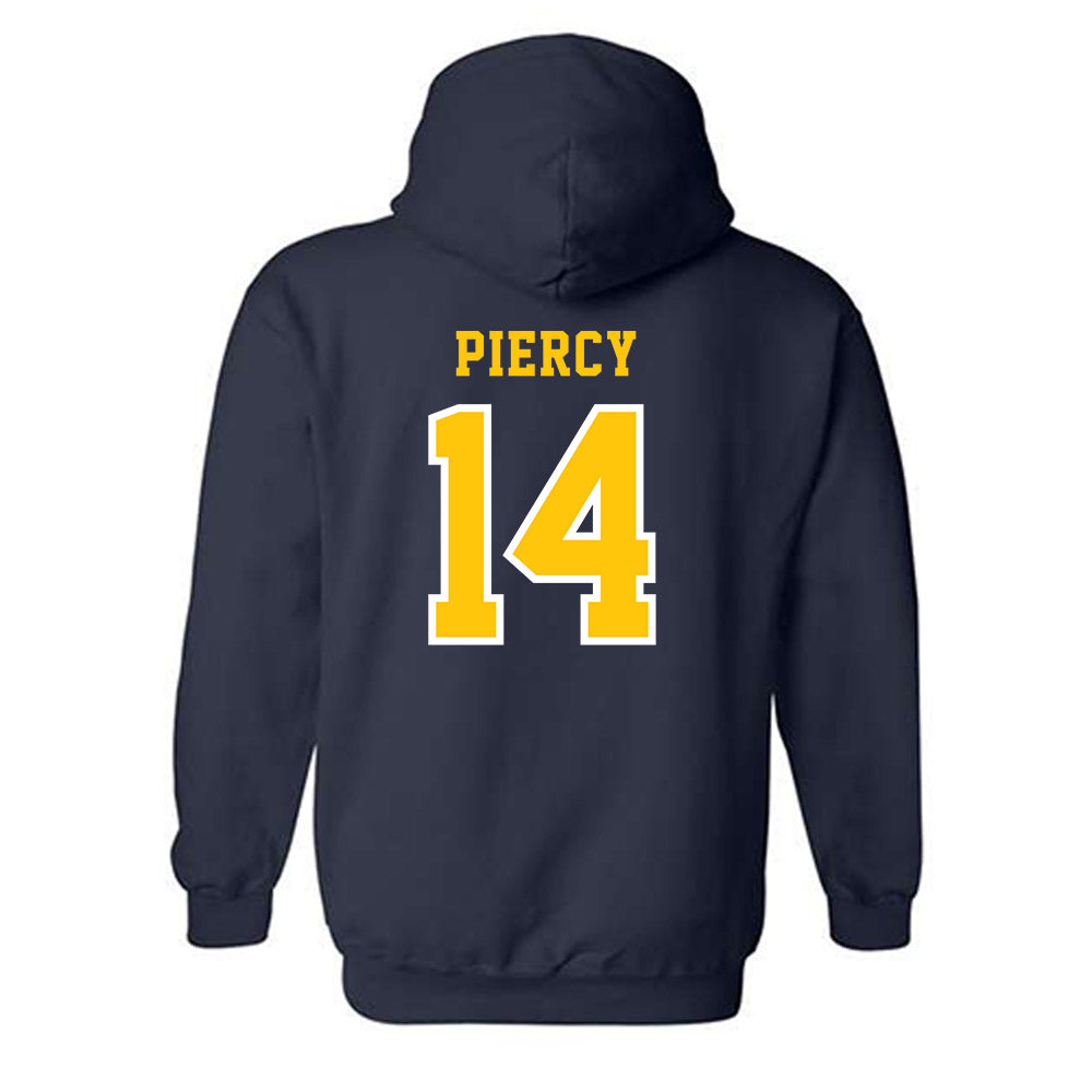 Coppin State - NCAA Men's Basketball : Jamari Piercy - Classic Shersey Hooded Sweatshirt-1