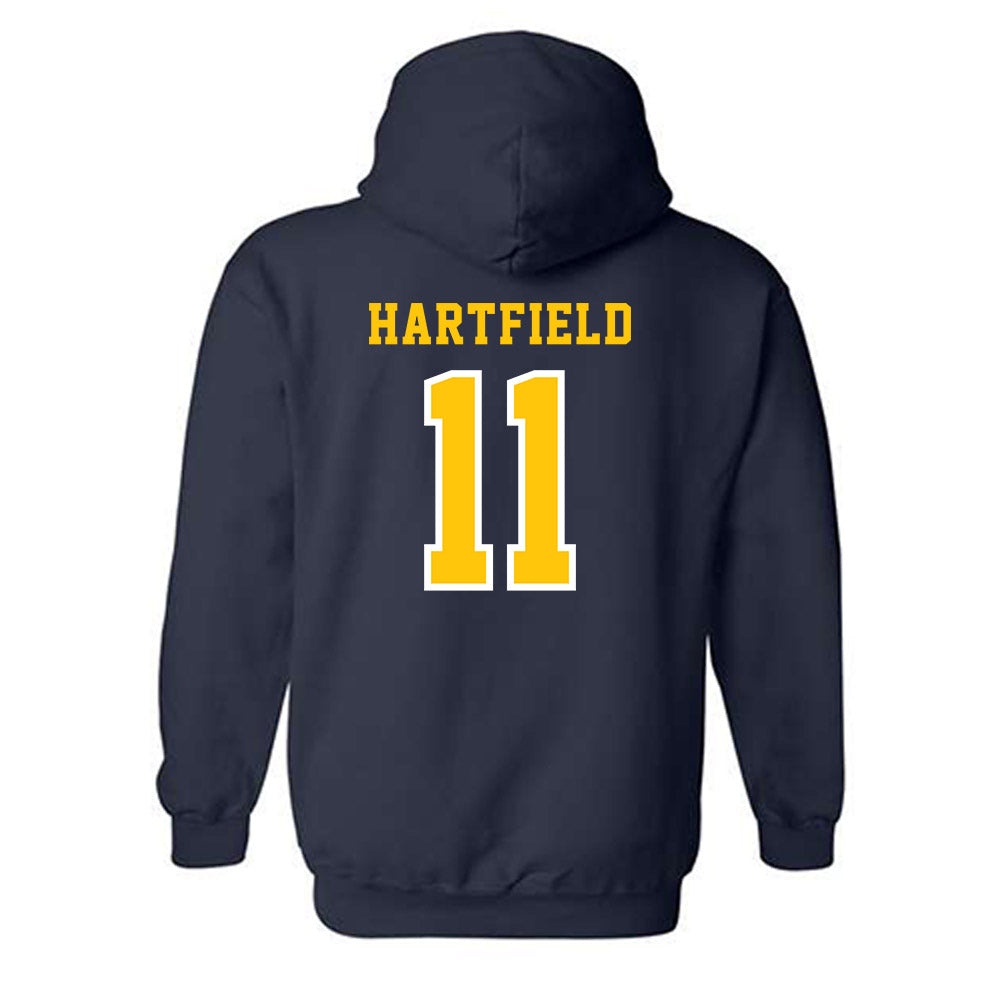 Coppin State - NCAA Women's Basketball : Jahcelyn Hartfield - Classic Shersey Hooded Sweatshirt-1