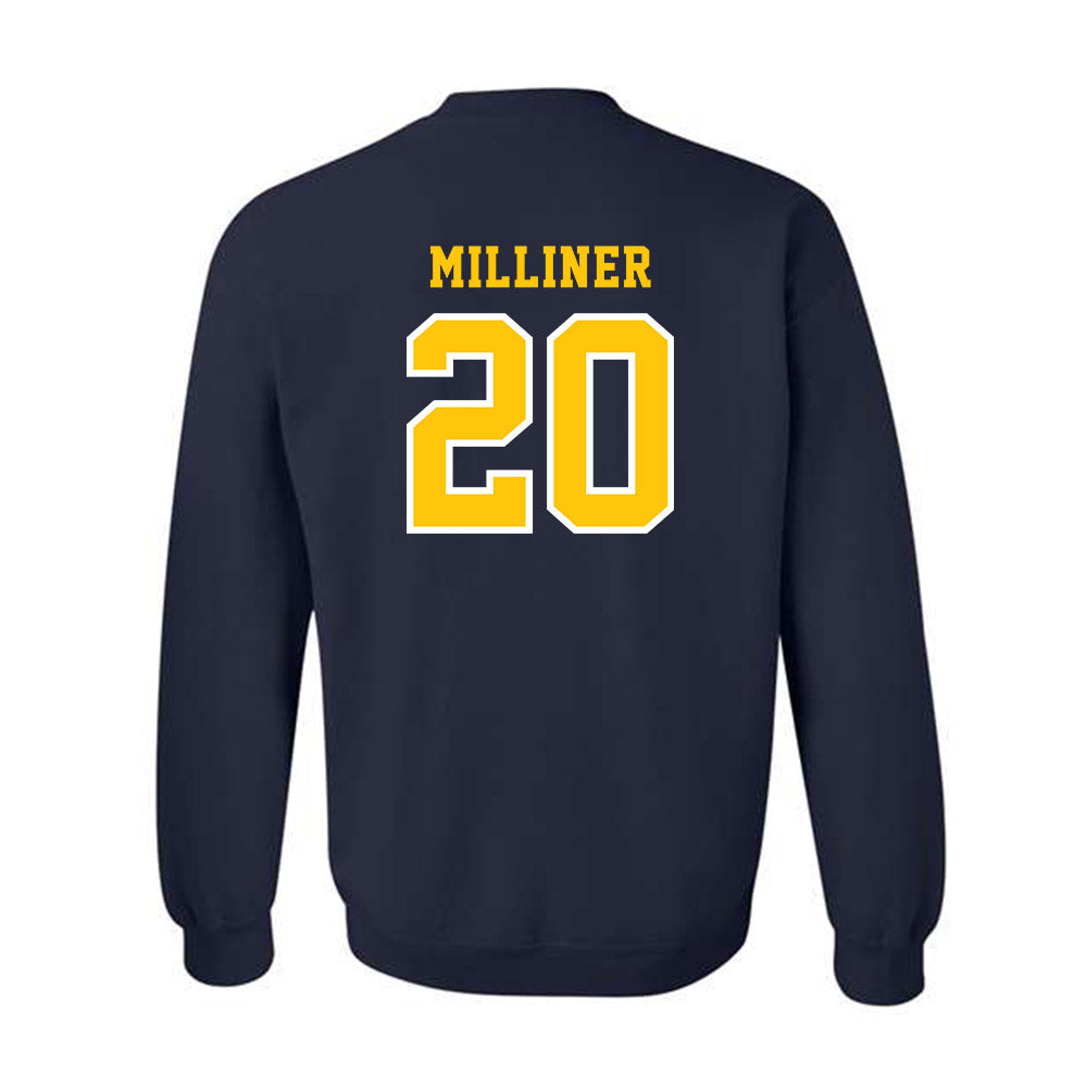 Coppin State - NCAA Baseball : Terrell Milliner - Classic Shersey Crewneck Sweatshirt-1