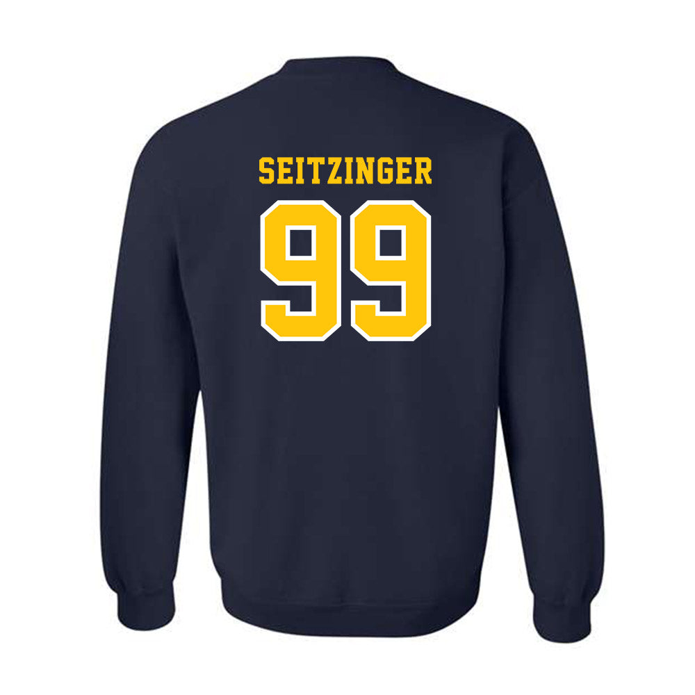 Coppin State - NCAA Baseball : Micah Seitzinger - Classic Shersey Crewneck Sweatshirt-1
