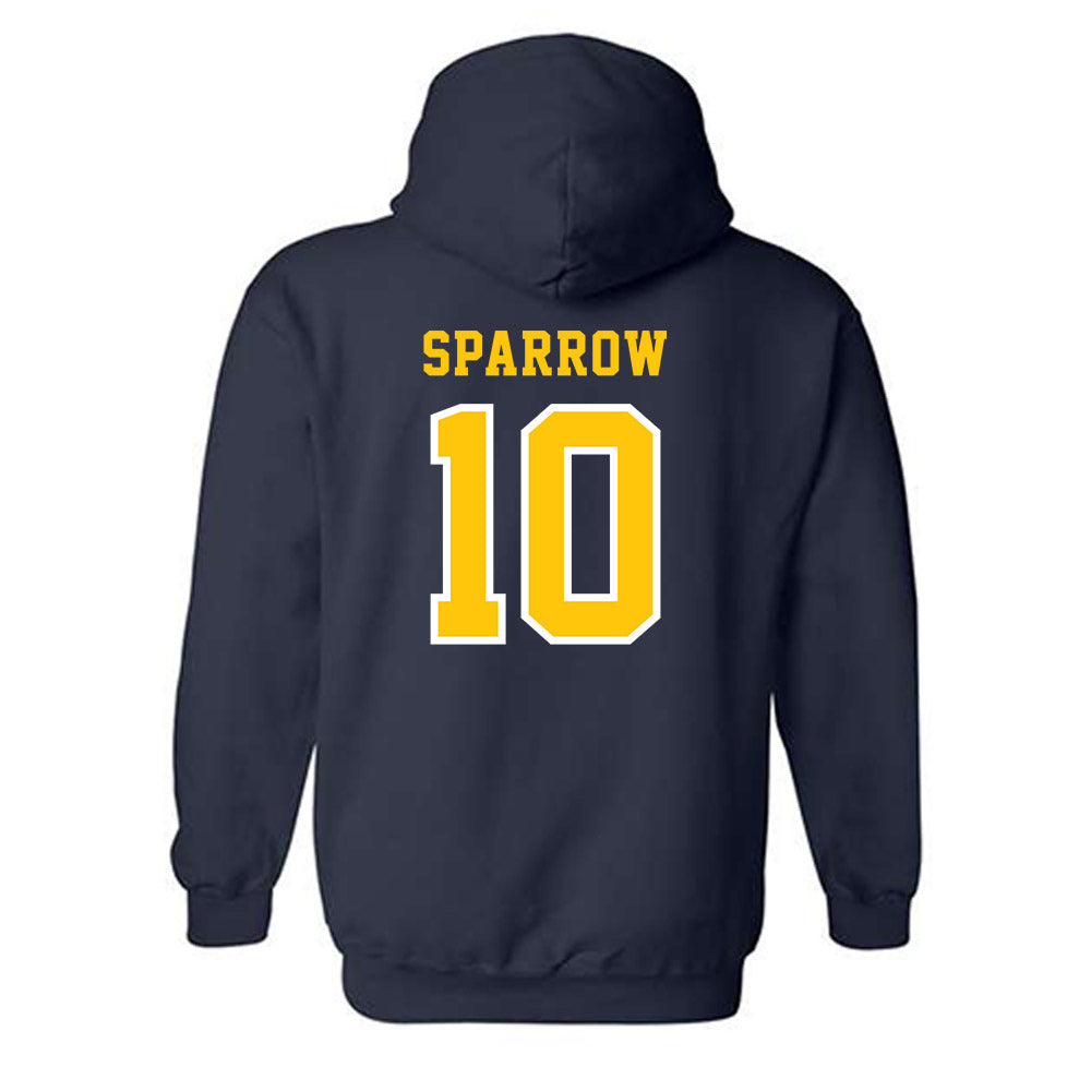 Coppin State - NCAA Men's Basketball : Camaren Sparrow - Classic Shersey Hooded Sweatshirt-1