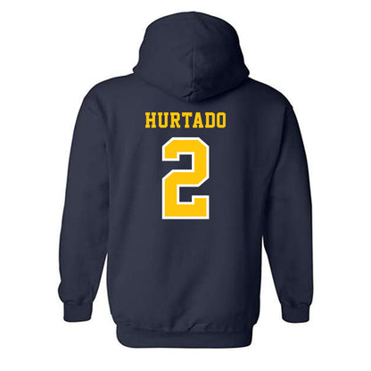 Coppin State - NCAA Baseball : AJ Hurtado - Classic Shersey Hooded Sweatshirt-1