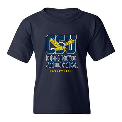 Coppin State - NCAA Men's Basketball : Jamari Piercy - Classic Shersey Youth T-Shirt-0