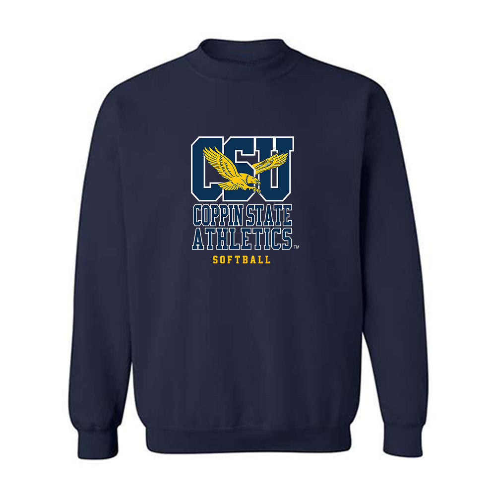Coppin State - NCAA Softball : Yasmin Burrell - Classic Shersey Crewneck Sweatshirt-0