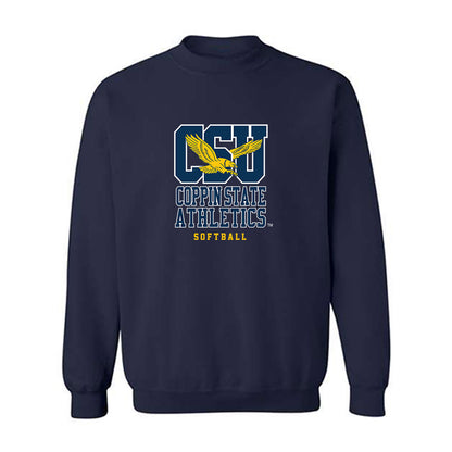 Coppin State - NCAA Softball : Yasmin Burrell - Classic Shersey Crewneck Sweatshirt-0