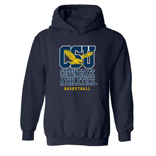 Coppin State - NCAA Men's Basketball : Tafara Gapare - Classic Shersey Hooded Sweatshirt-0