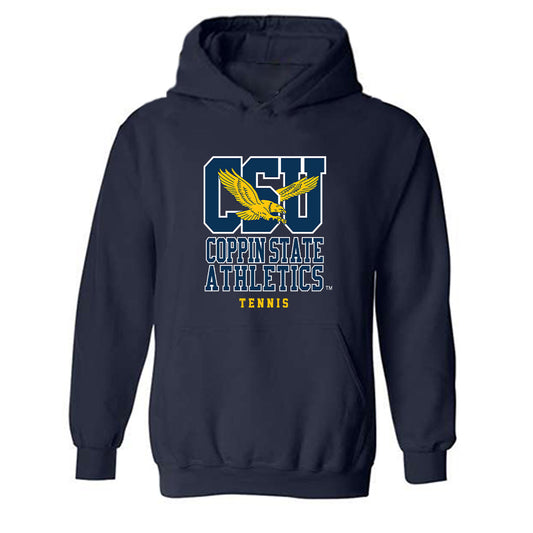 Coppin State - NCAA Men's Tennis : Flavius Henderson - Classic Shersey Hooded Sweatshirt-0