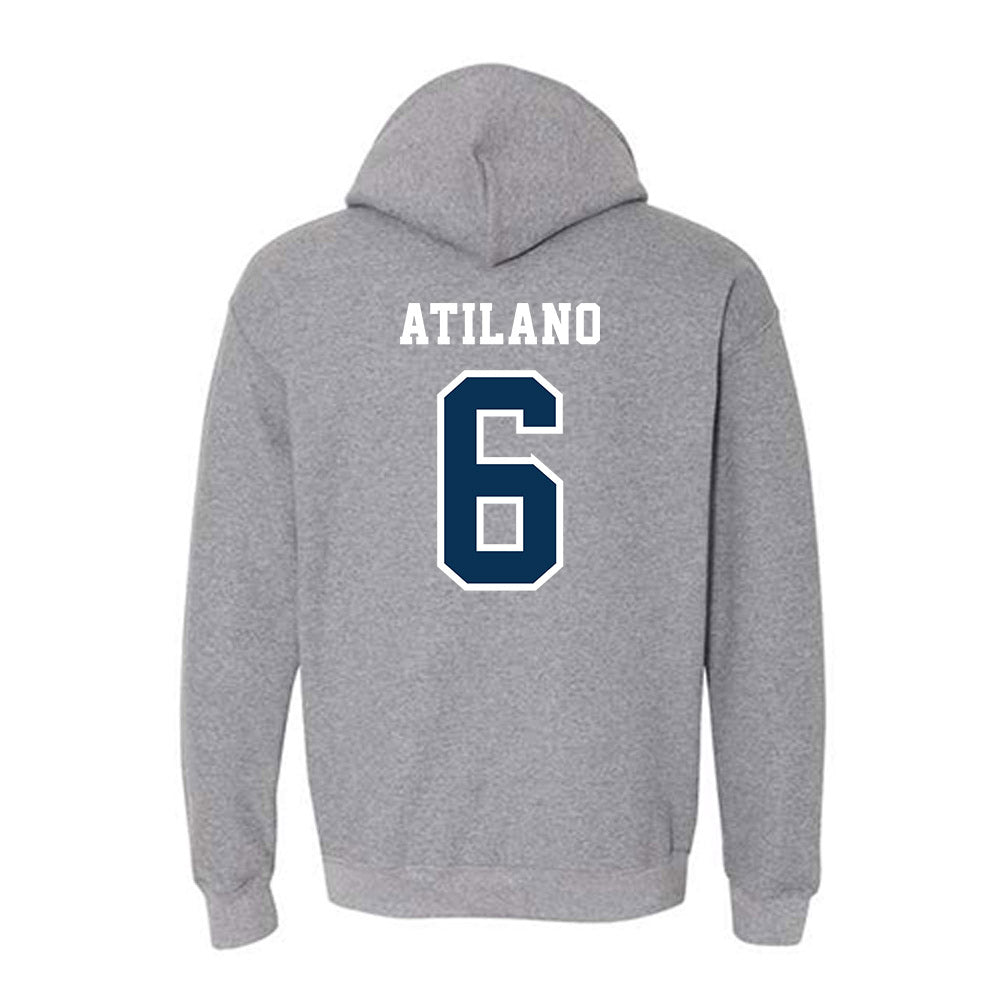Coppin State - NCAA Women's Volleyball : Cherisse Atilano - Classic Shersey Hooded Sweatshirt-1