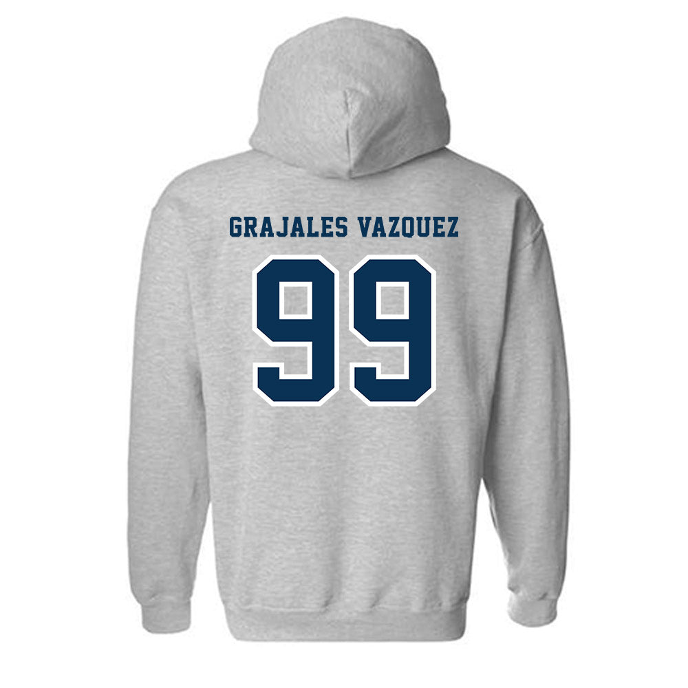Coppin State - NCAA Baseball : Nelson Grajales Vazquez - Classic Shersey Hooded Sweatshirt-1