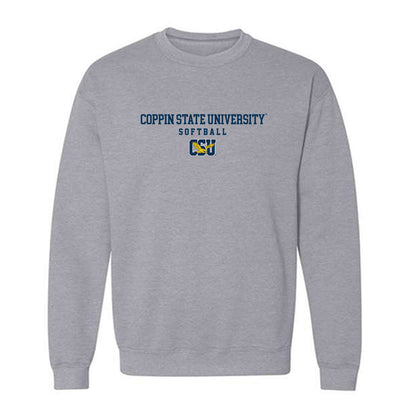 Coppin State - NCAA Softball : Yasmin Burrell - Classic Shersey Crewneck Sweatshirt-0