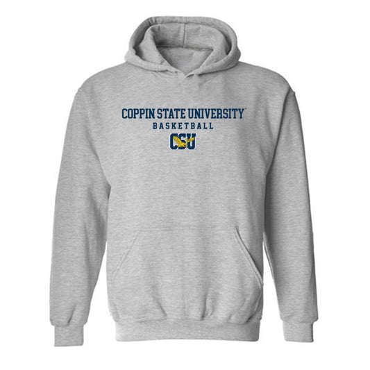 Coppin State - NCAA Men's Basketball : Tafara Gapare - Classic Shersey Hooded Sweatshirt-0
