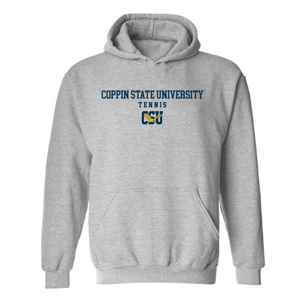 Coppin State - NCAA Men's Tennis : Dentry Mortimer - Classic Shersey Hooded Sweatshirt-0