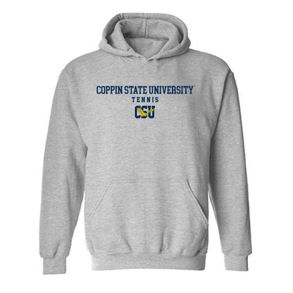 Coppin State - NCAA Men's Tennis : Dentry Mortimer - Classic Shersey Hooded Sweatshirt-0