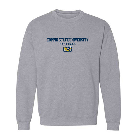 Coppin State - NCAA Baseball : Jack Joyce - Classic Shersey Crewneck Sweatshirt-0