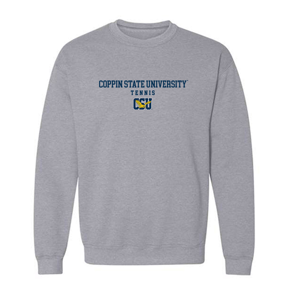 Coppin State - NCAA Men's Tennis : Dentry Mortimer - Classic Shersey Crewneck Sweatshirt-0