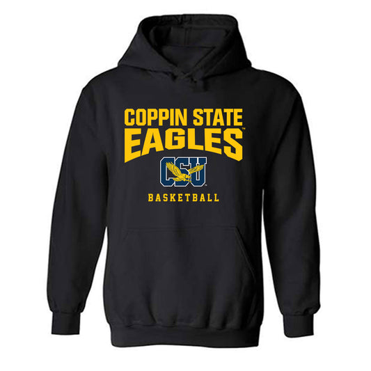 Coppin State - NCAA Men's Basketball : Tafara Gapare - Classic Shersey Hooded Sweatshirt-0