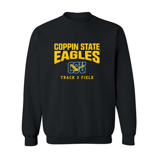 Coppin State - NCAA Men's Track & Field : Asa Francis - Crewneck Sweatshirt-0