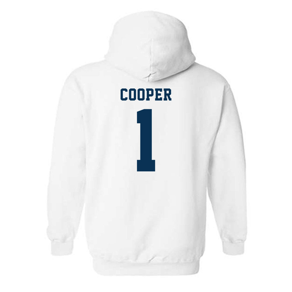 Coppin State - NCAA Women's Basketball : Delaney Cooper - Classic Shersey Hooded Sweatshirt-1