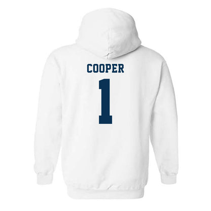 Coppin State - NCAA Women's Basketball : Delaney Cooper - Classic Shersey Hooded Sweatshirt-1