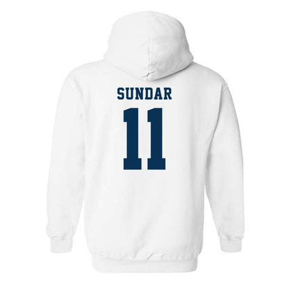 Coppin State - NCAA Baseball : Pranav Sundar - Classic Shersey Hooded Sweatshirt-1