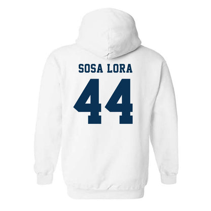 Coppin State - NCAA Women's Basketball : Patricia Sosa Lora - Classic Shersey Hooded Sweatshirt-1