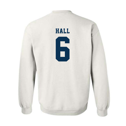 Coppin State - NCAA Men's Basketball : Demariontay Hall - Classic Shersey Crewneck Sweatshirt-1