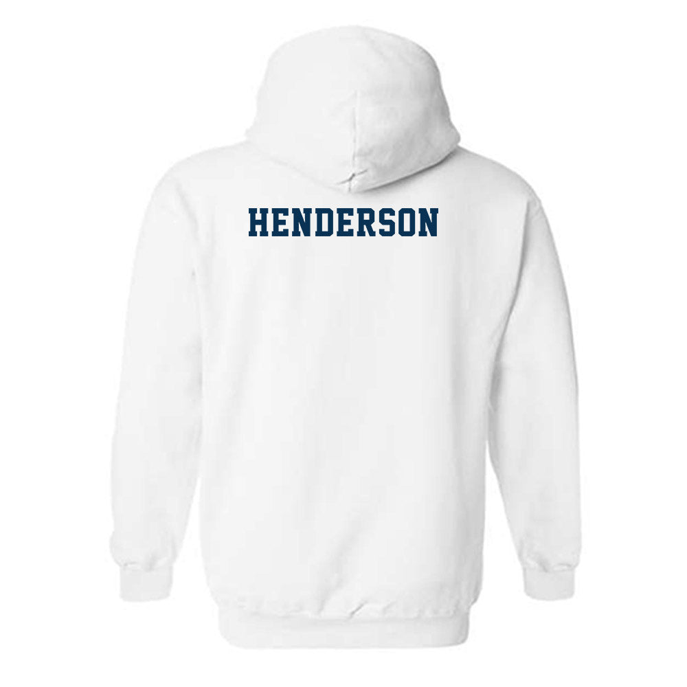 Coppin State - NCAA Men's Tennis : Flavius Henderson - Classic Shersey Hooded Sweatshirt-1