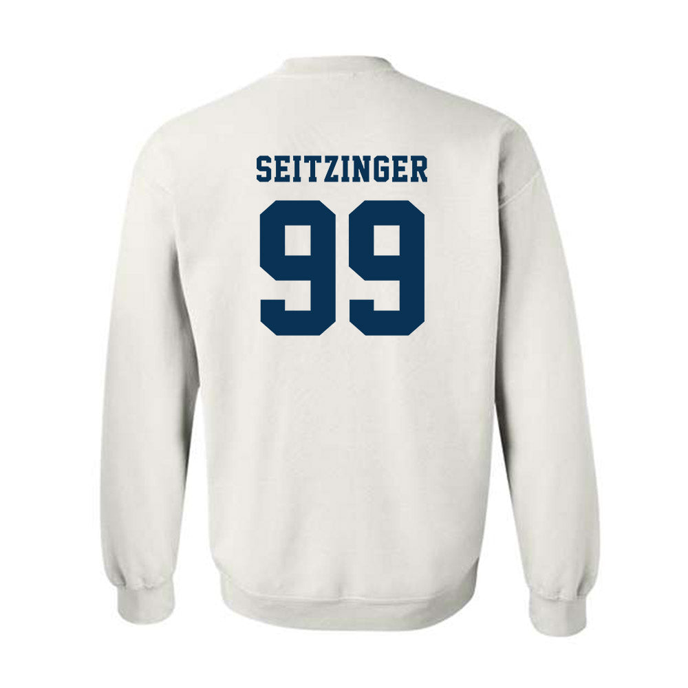 Coppin State - NCAA Baseball : Micah Seitzinger - Classic Shersey Crewneck Sweatshirt-1