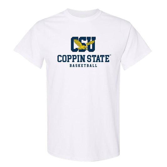 Coppin State - NCAA Men's Basketball : Tafara Gapare - Classic Shersey T-Shirt-0