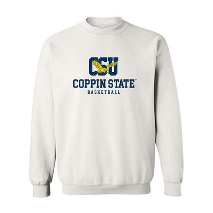 Coppin State - NCAA Men's Basketball : Jamari Piercy - Classic Shersey Crewneck Sweatshirt-0