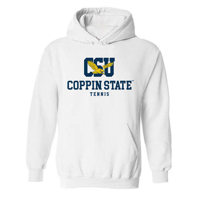 Coppin State - NCAA Men's Tennis : Dentry Mortimer - Classic Shersey Hooded Sweatshirt-0
