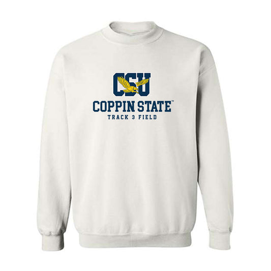 Coppin State - NCAA Men's Track & Field : Amiri Goode - Classic Shersey Crewneck Sweatshirt-0