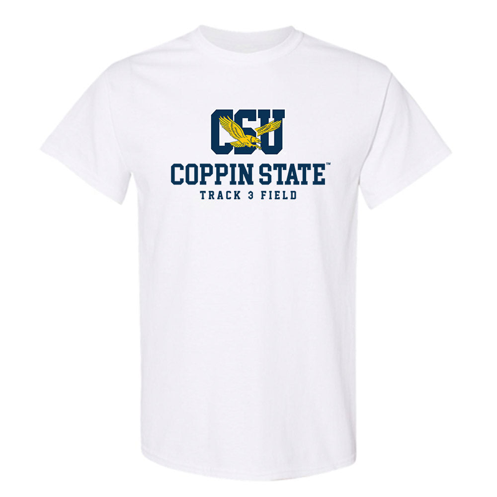 Coppin State - NCAA Men's Track & Field : Kaleb Byndon - Classic Shersey T-Shirt-0