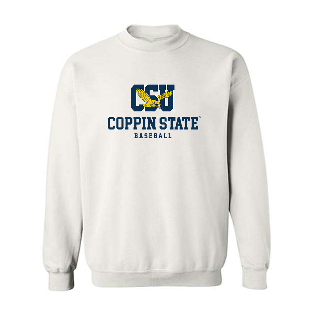 Coppin State - NCAA Baseball : AJ Hurtado - Classic Shersey Crewneck Sweatshirt-0