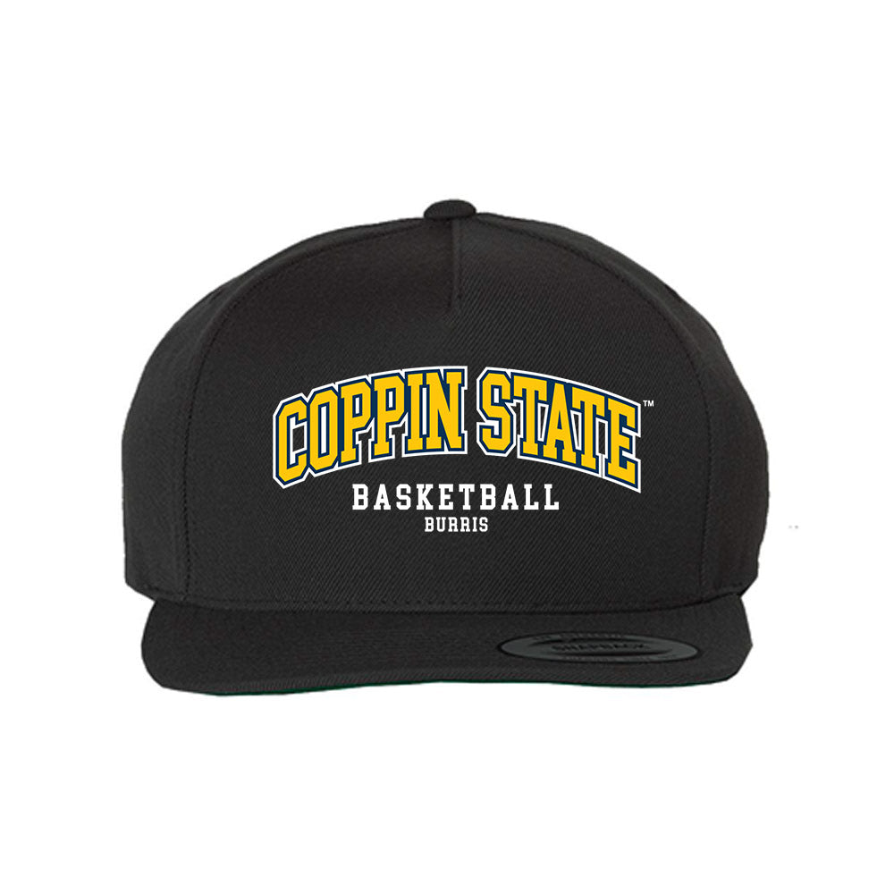 Coppin State - NCAA Women's Basketball : Sydney Burris - Snapback Hat-0