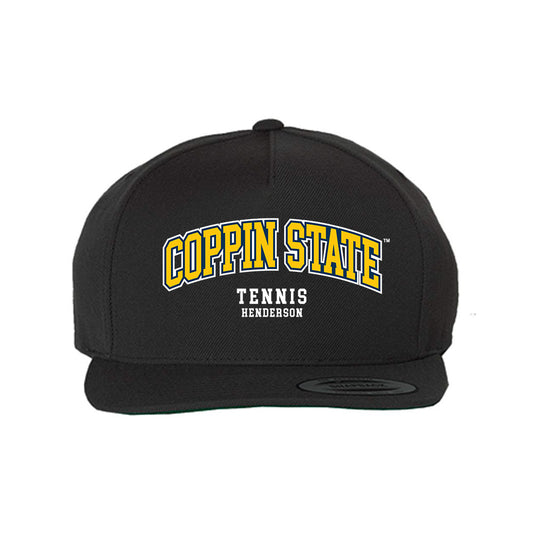 Coppin State - NCAA Men's Tennis : Flavius Henderson - Snapback Hat-0