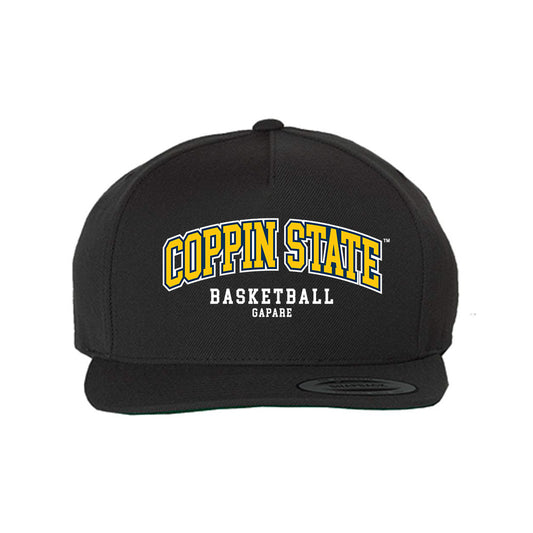 Coppin State - NCAA Men's Basketball : Tafara Gapare - Snapback Hat-0
