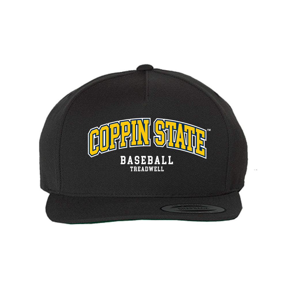 Coppin State - NCAA Baseball : Jordan Treadwell - Snapback Hat-0