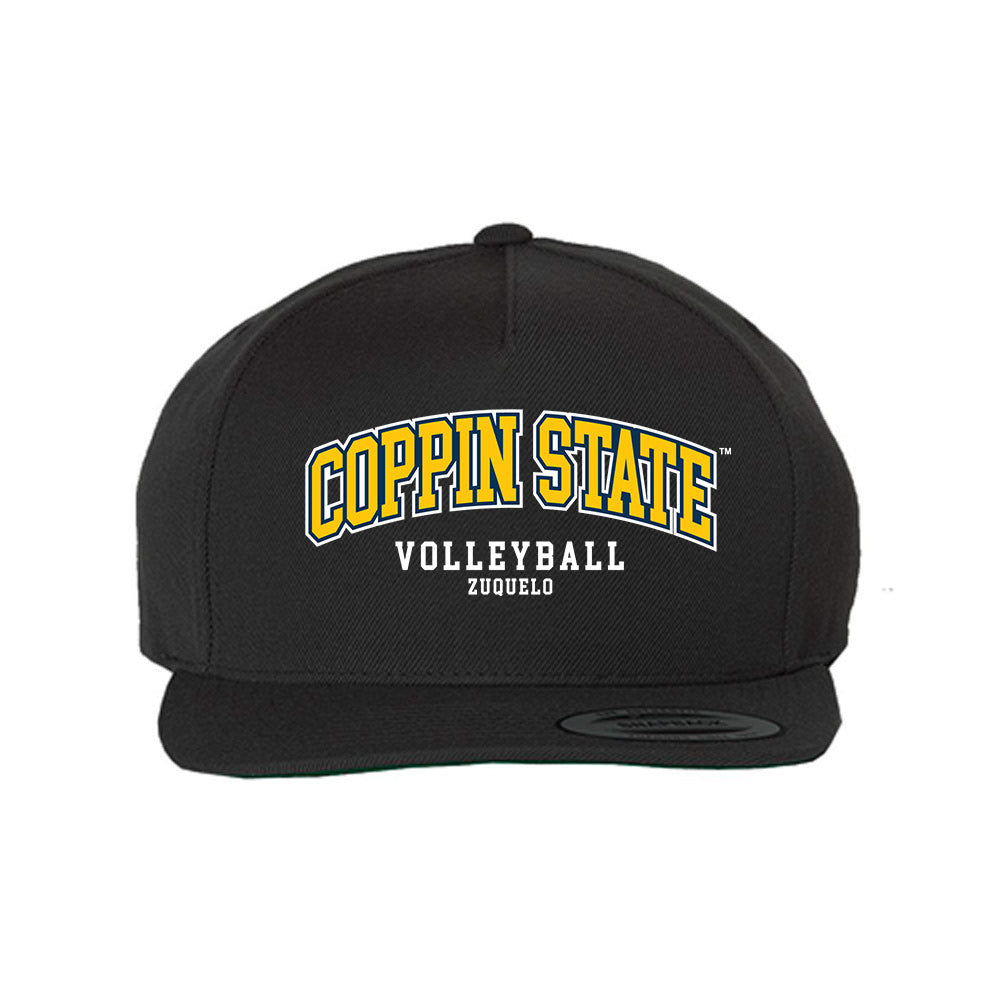Coppin State - NCAA Women's Volleyball : Gabriela Zuquelo - Snapback Hat-0