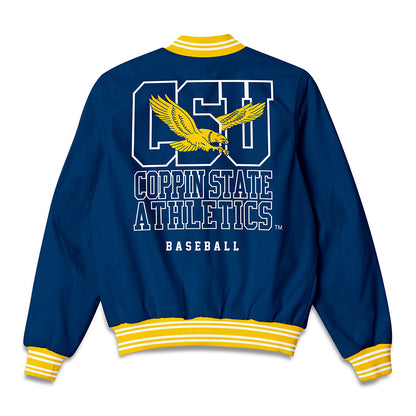 Coppin State - NCAA Baseball : Jack Joyce - Bomber Jacket-1