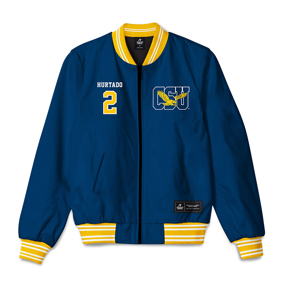 Coppin State - NCAA Baseball : AJ Hurtado - Bomber Jacket-0