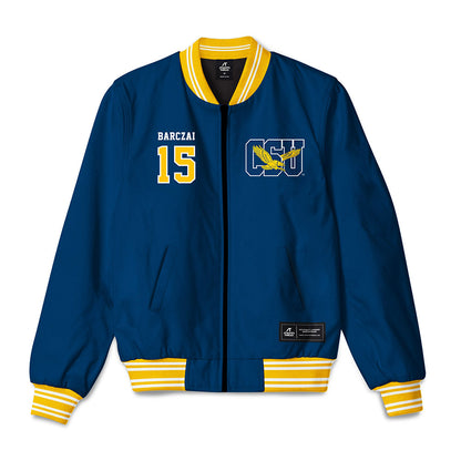 Coppin State - NCAA Baseball : Brennen Barczai - Bomber Jacket-0