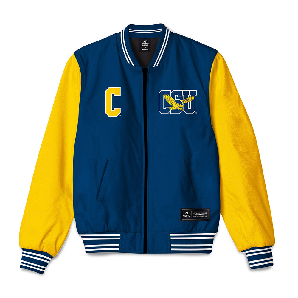 Coppin State - NCAA Women's Basketball : Delaney Cooper - Bomber Jacket-0