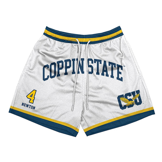 Coppin State - NCAA Women's Basketball : Seimone Newton - Shorts-0