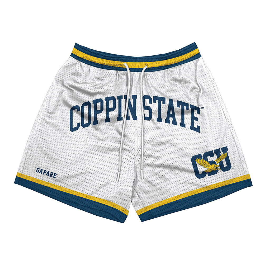 Coppin State - NCAA Men's Basketball : Tafara Gapare - Shorts-0