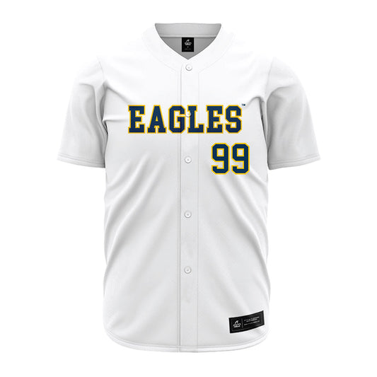Coppin State - NCAA Baseball : Micah Seitzinger - White Jersey-0